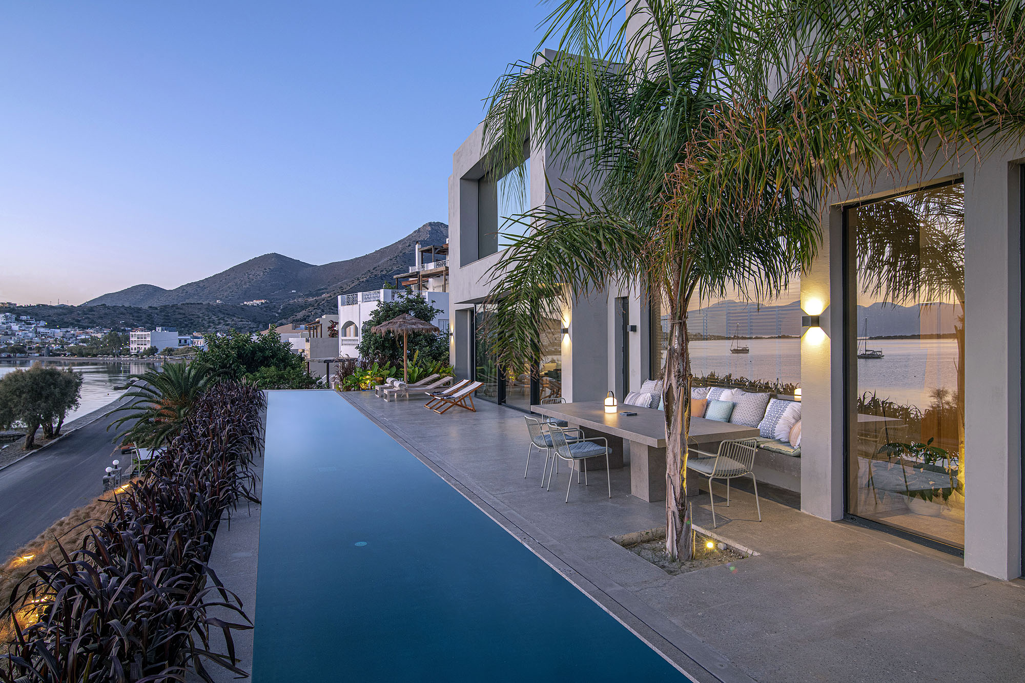 elounda gulf sunrise villa